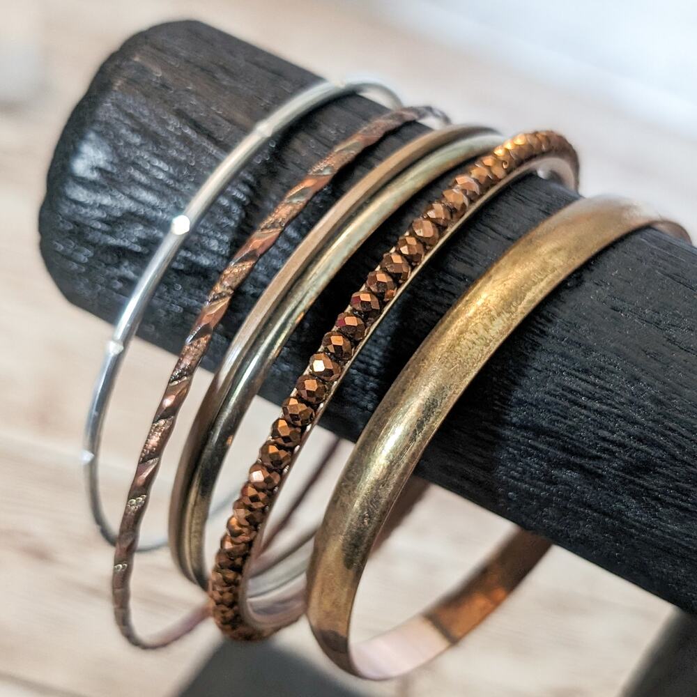 Job Lot of 6 Bracelets - Various Conditions/Patterns/Colors